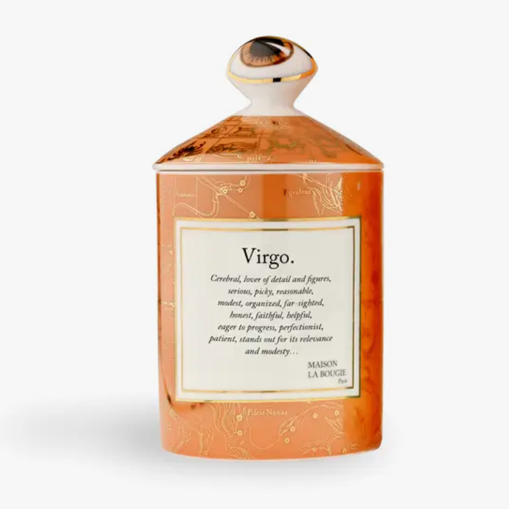 Zodiac Candle with Eye Lid