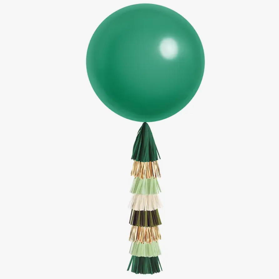 Jumbo Balloon and Tassel Tail