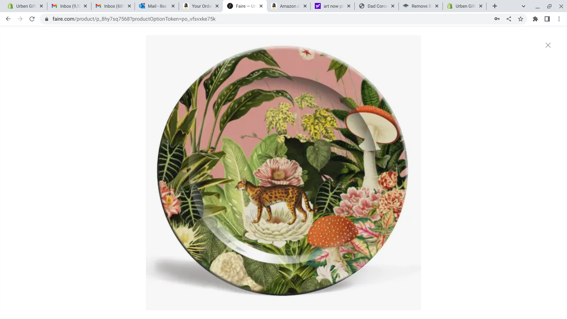 Ceramic 6" Plate