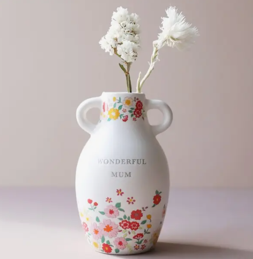 Ceramic Wonderful Mom Vase