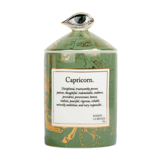 Zodiac Candle with Eye Lid