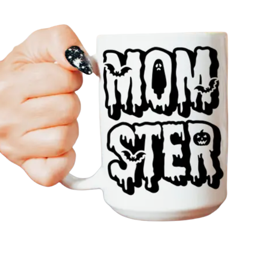 Halloween Momster Mom Ster Mug