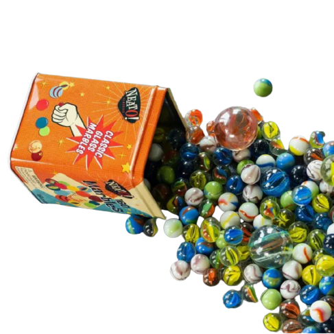 Marbles In A Tin Box