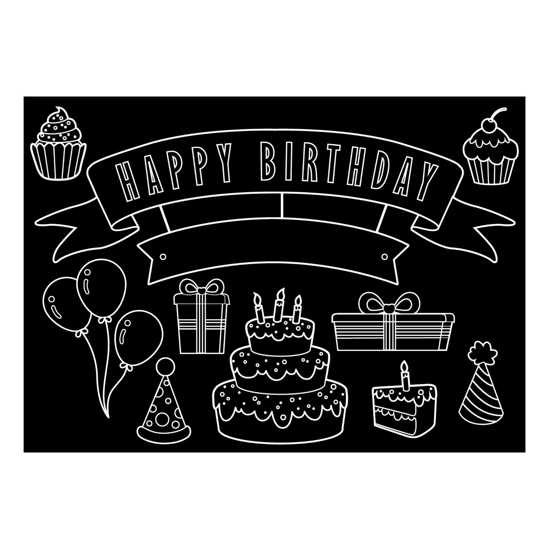 Kids Chalkboard Placemat