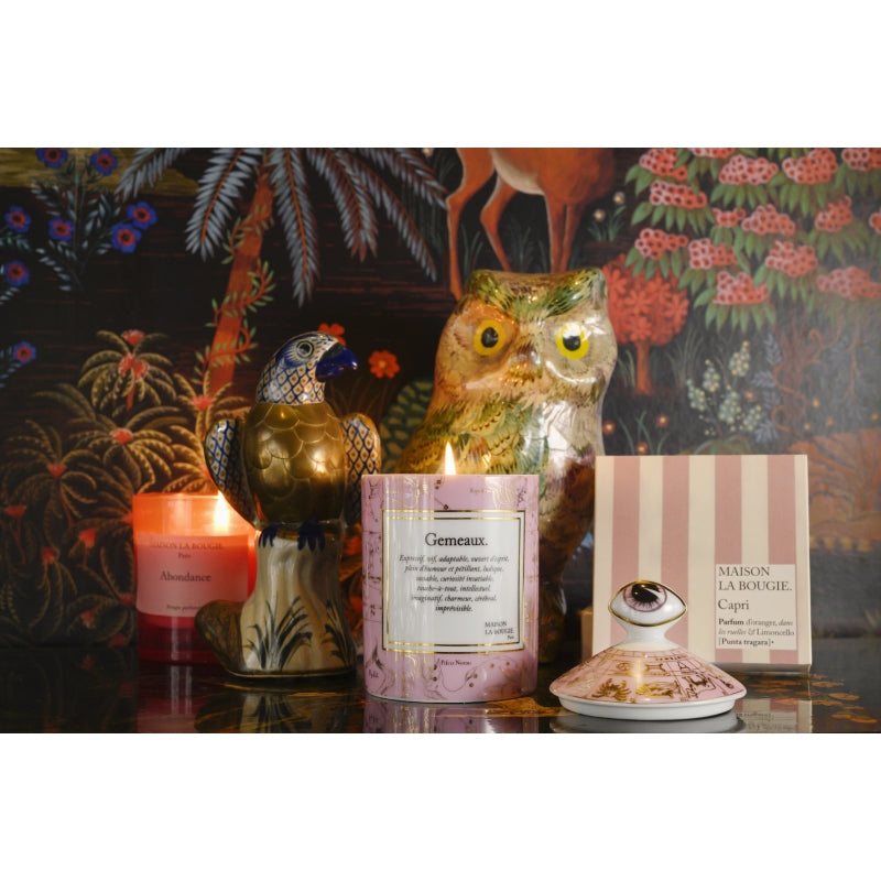 Zodiac Candle with Eye Lid
