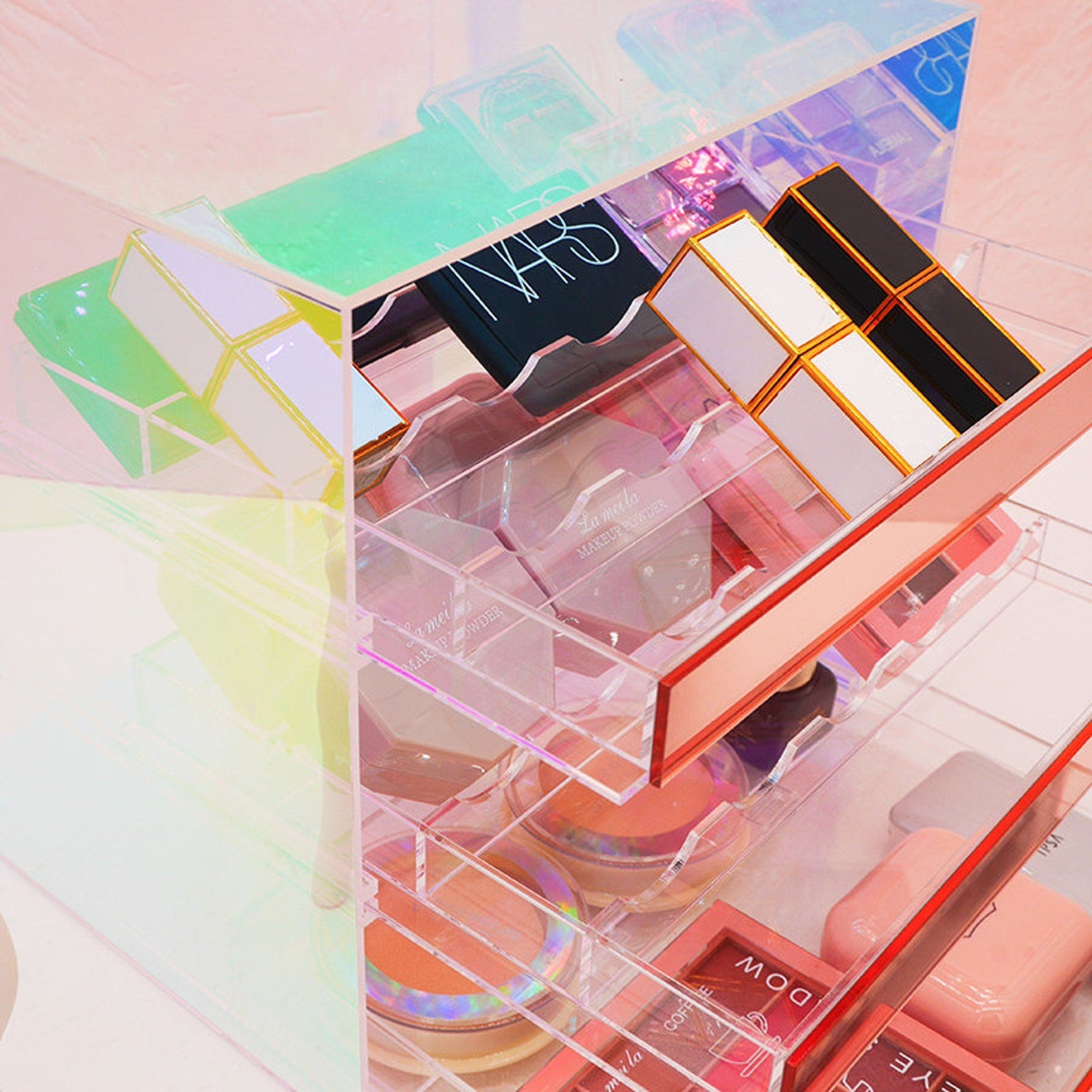 Acrylic Jewelry/Makeup Box L