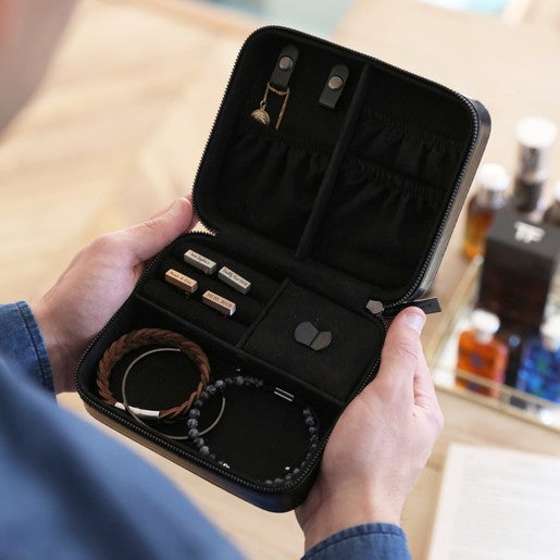 Men's Travel Jewelry Box