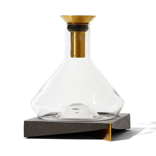 Wood Base Decanter