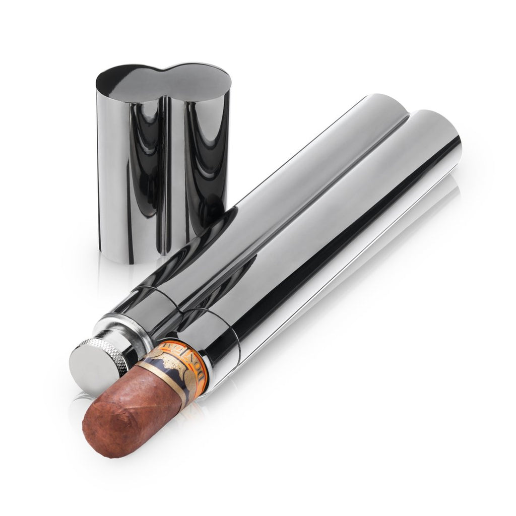 Cigar Holder and Flask