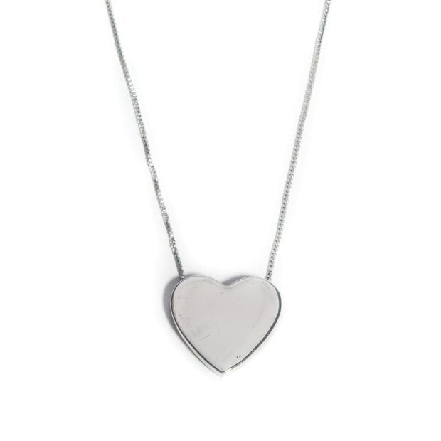 Flat Heart Necklace